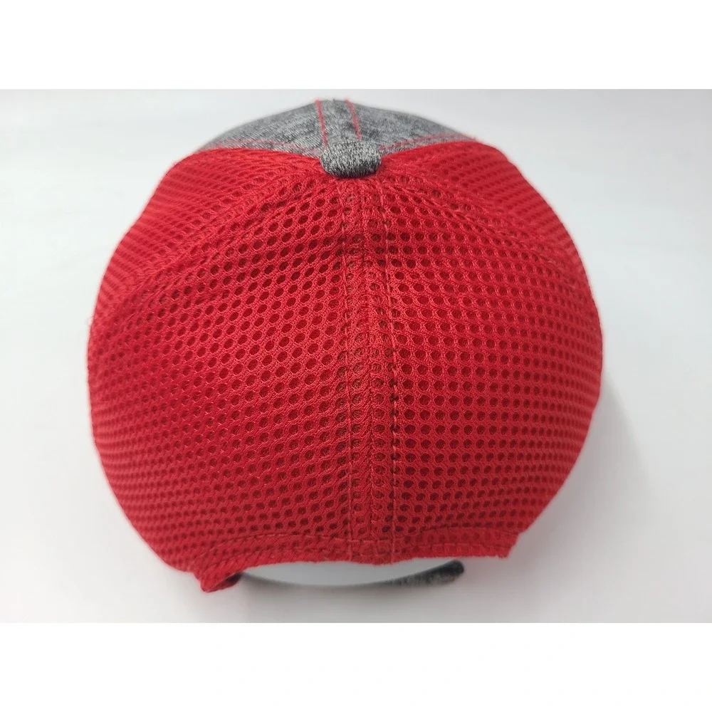 Youth‎ Manchester United New Era 9Forty Mesh Adjustable Hat Cap Soccer Gray Red